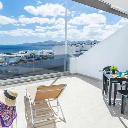 Horizon Apartments Colinas Del Sol, Terraza Con Vistas Al Mar Y Piscina Compartida Puerto del Carmen (Lanzarote)